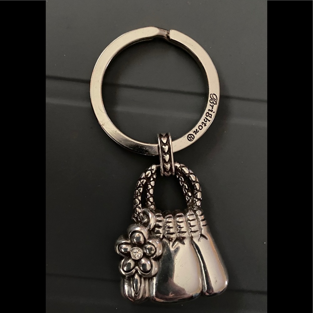 Purse with flower Brighton key chain